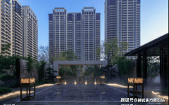 东莞鲁能第宅开辟商售楼处售楼核心
